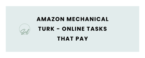 Amazon Mechanical Turk - Online Tasks That Pay