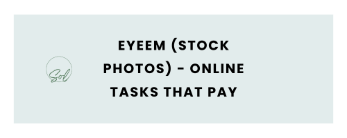 Eyeem (Stock Photos) - Online Tasks That Pay