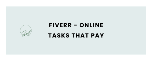 Fiverr - Online Tasks That Pay