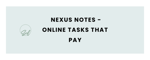 Nexus Notes - Online Tasks That Pay