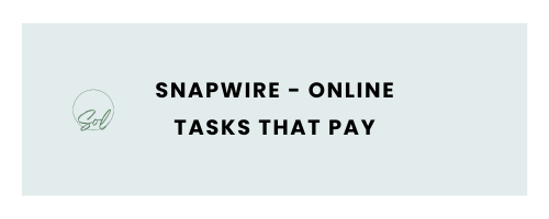 Snapwire - Online Tasks That Pay