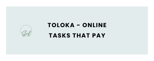 Toloka - Online Tasks That Pay