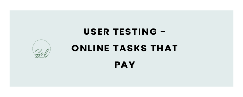 User Testing - Online Tasks That Pay