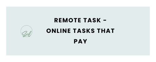 Remote Task - Online Tasks That Pay