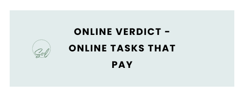 Online Verdict - Online Tasks That Pay