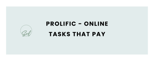 Prolific - Online Tasks That Pay